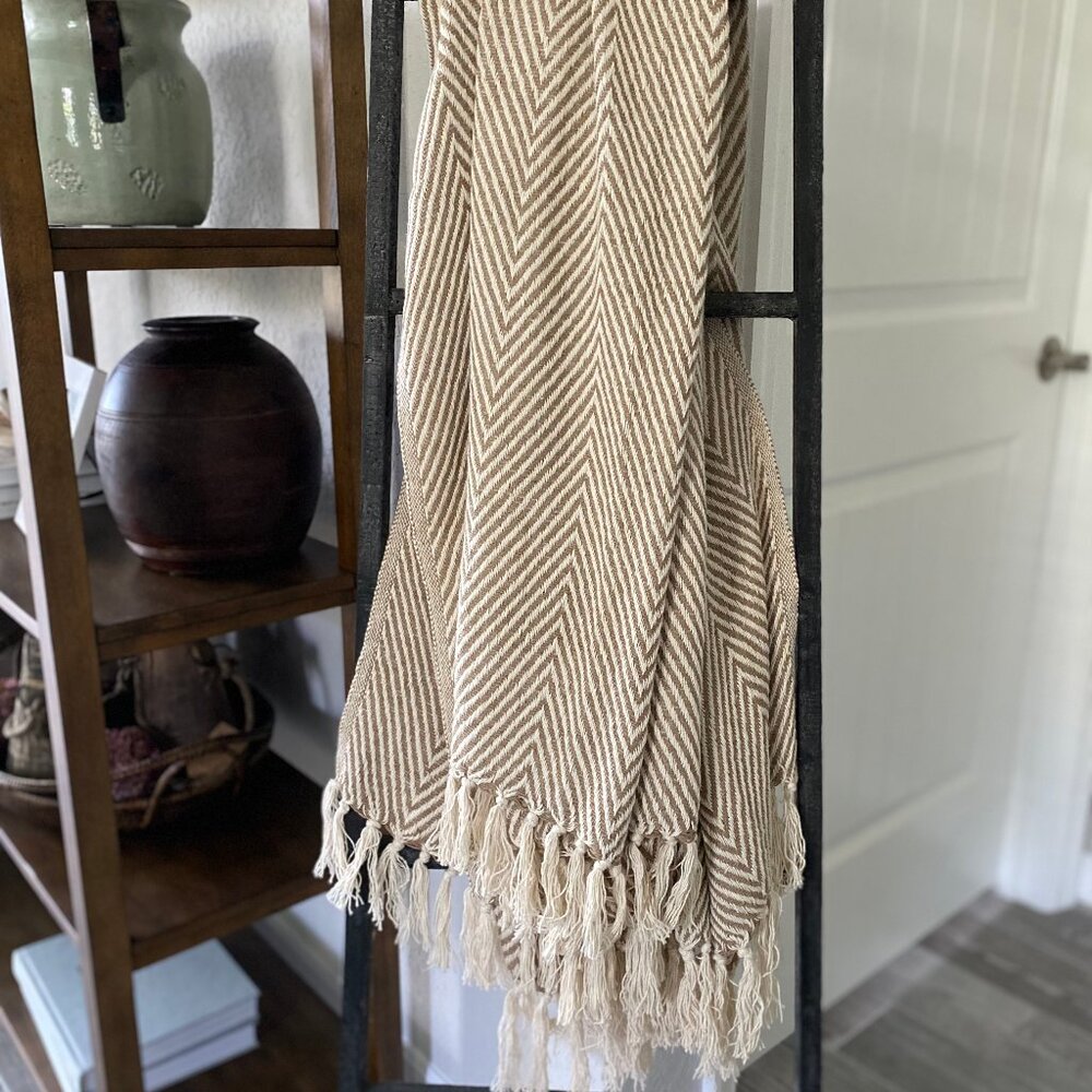 Chevron Pattern Throw Blanket